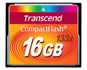 TRANSCEND Compact Flash 16GB (133x)