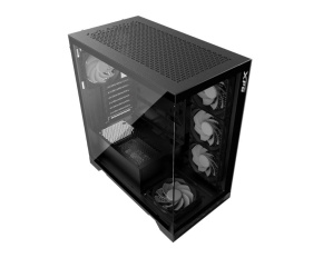 ADATA XPG case INVADER X Mid-Tower, bez zdroje, 5x 120mm Fan, Černá