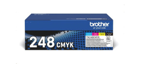 BROTHER Toner TN-248VAL - 1 000 stran - černý a barevné