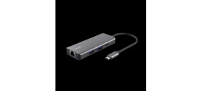 TRUST adaptér DALYX, 6-in-1 USB-C Multi-Port Adapter
