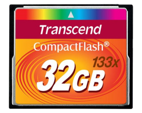 TRANSCEND Compact Flash 32GB (133x)