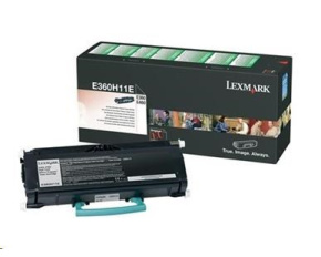 TONER LEXMARK BLACK E360, E460 High Yield 9000 stran