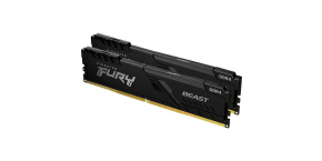 KINGSTON DIMM DDR4 16GB (Kit of 2) 3733MT/s CL19 FURY Beast Černá