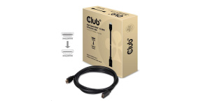 Club3D Kabel prodlužovací HDMI 2.0, 4K60Hz UHD (M/F), 3m