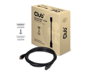 Club3D Kabel prodlužovací HDMI 2.0, 4K60Hz UHD (M/F), 3m