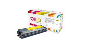 OWA Armor toner pro BROTHER HL 4140, 4150, 4570, MFC 9460 DCP 9055, 9270, 3500 Stran, TN325Y, žlutá/yellow (TN-325Y)