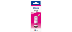 EPSON ink bar 112 EcoTank Pigment Magenta ink bottle