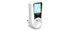 CONNECT IT Digitální měřič PowerMeter Pro, Měřič spotřeby el. energie, bílá