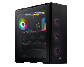 ADATA XPG case DEFENDER Mid-Tower, bez zdroje, 3x 120mm Fan, Černá