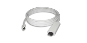 PREMIUMCORD Kabel mini DisplayPort 1.2 na HDMI 2.0, pro rozlišení 4Kx2K@60Hz, 3m