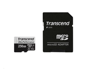 TRANSCEND MicroSDXC karta 128GB 340S, UHS-I U3 A2 Ultra Performace 160/125 MB/s