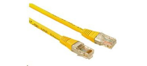 Solarix Patch kabel CAT5E UTP PVC 0,5m žlutý non-snag-proof C5E-155YE-0,5MB