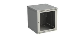 Solarix rozvaděč nástěnný SENSA 12U 600mm, dveře sklo, RAL 7035, SENSA-12U-66-11-G